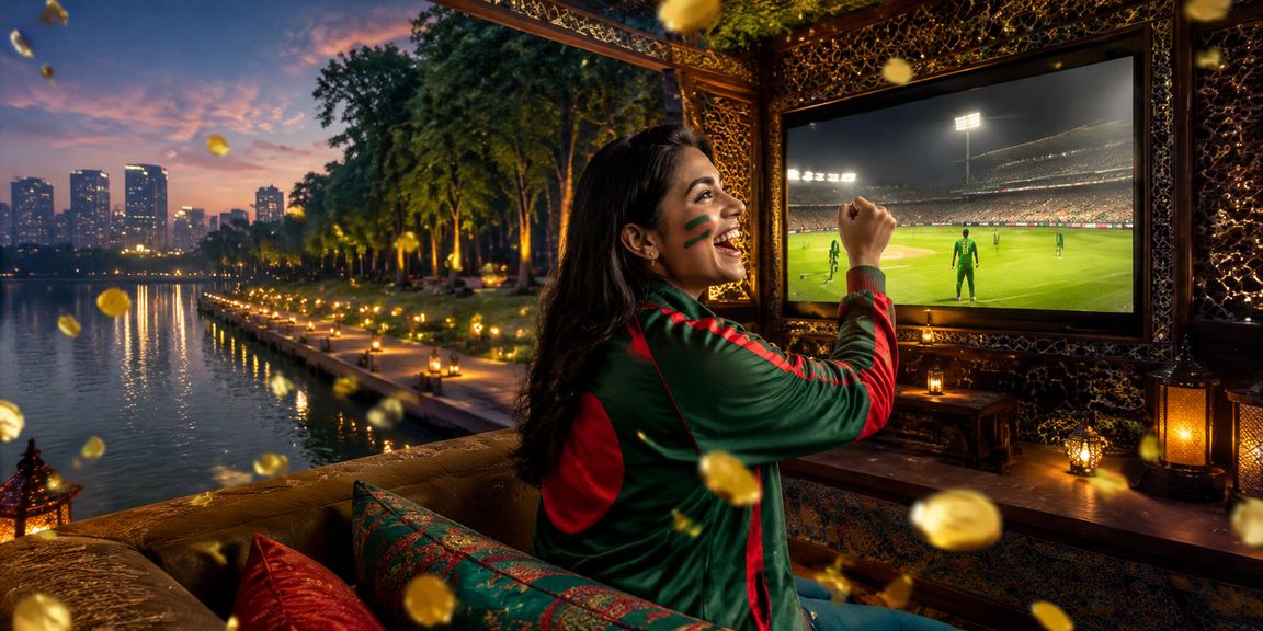 গাজীপুরে ক্রিকেট বেটিং উপভোগ করছেন বাংলাদেশি ব্যবহারকারী